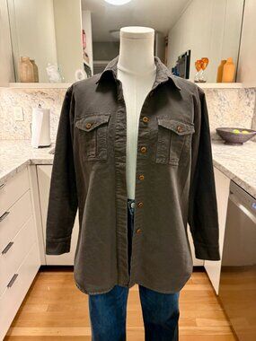 Madewell Utility Jacket in Sage Green